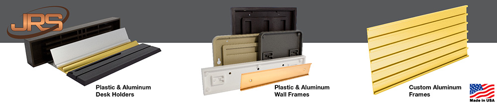 JRS Holders & Frames for Signage